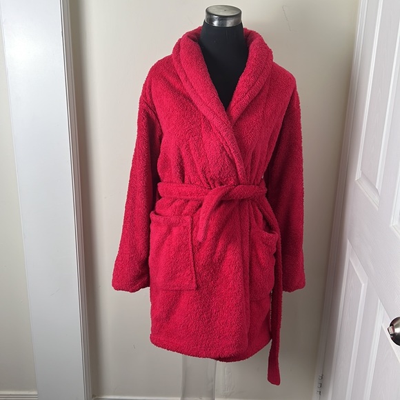 LASenza Hi Barbie Fuzzy Pink Robe Size Small & Medium - Picture 7 of 13
